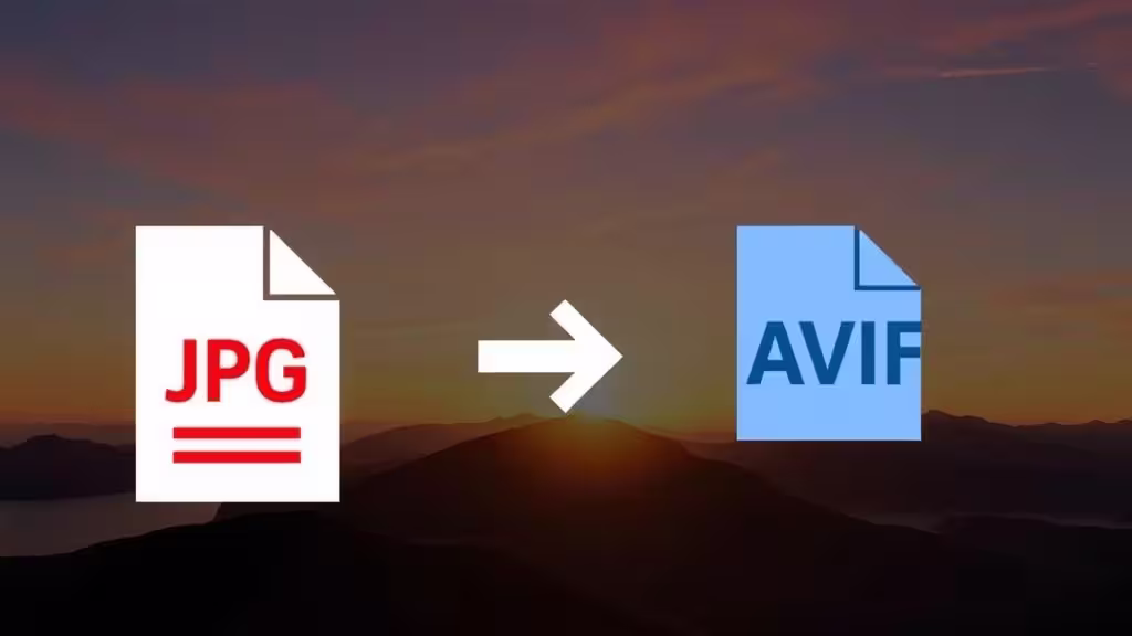JPG to AVIF conversion example